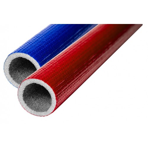 Трубка K-FLEX PE COMPACT 06x018-2 blue/red